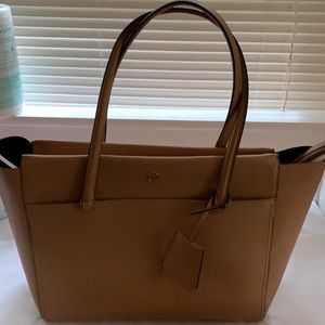Tory Burch tan shoulder bag